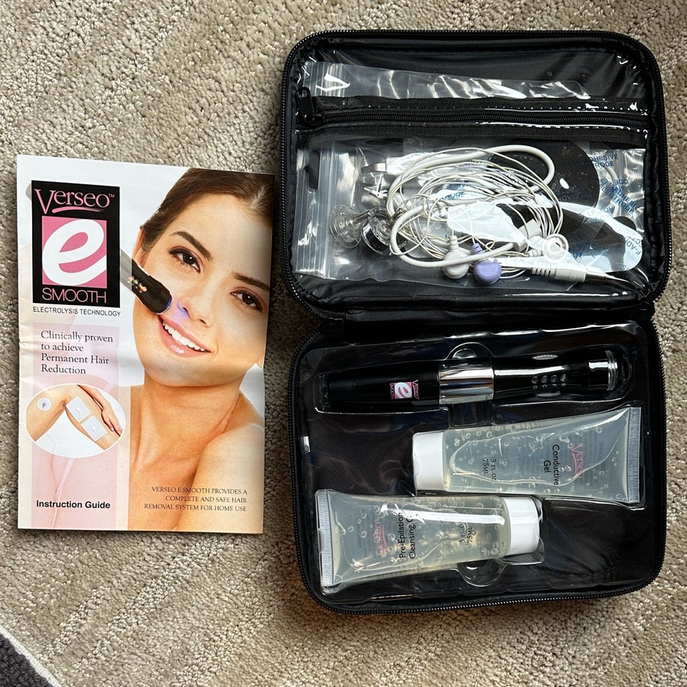 Black Electronic Hair Removal Kit